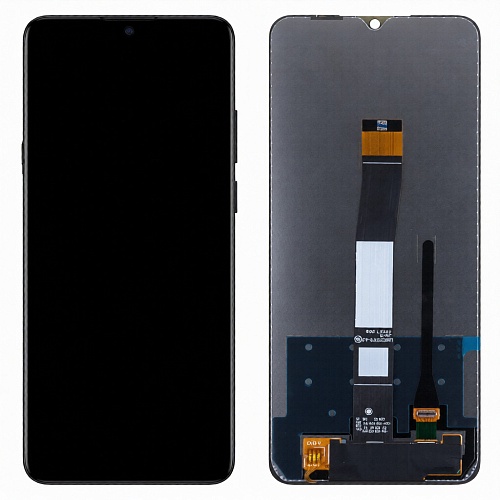 Дисплей для Xiaomi Redmi 10C (220333QNY) в сборе с тачскрином Черный
