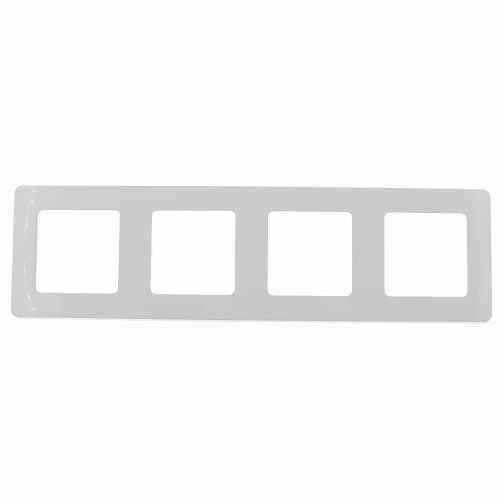 Рамка Legrand Inspiria 4 поста белый