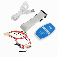 Программатор ST-Link V2 на базе м/с ARM32 (программирование микроконтроллеров серии STM8 и STM32) 