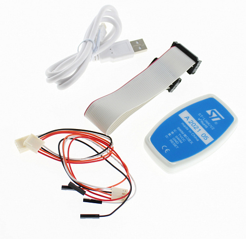 Программатор ST-Link V2 на базе м/с ARM32 (программирование микроконтроллеров серии STM8 и STM32) 