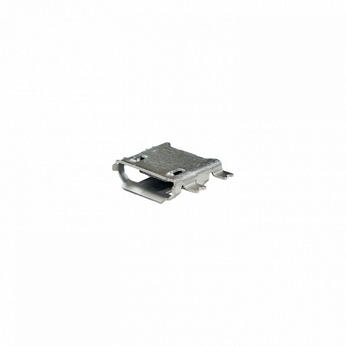 microUSB 5BF 03 гнездо в разрез платы, Разъём