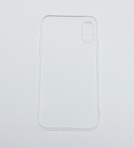 Чехол-накладка для iPhone X/Xs (с защитой камеры) Прозрачный