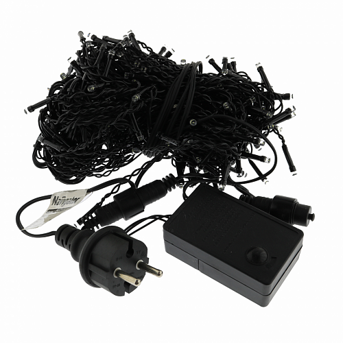 Гирлянда уличная «бахрома» Navigator NGF-D029-03 CW 240 4.7*0.6м IP44 BL