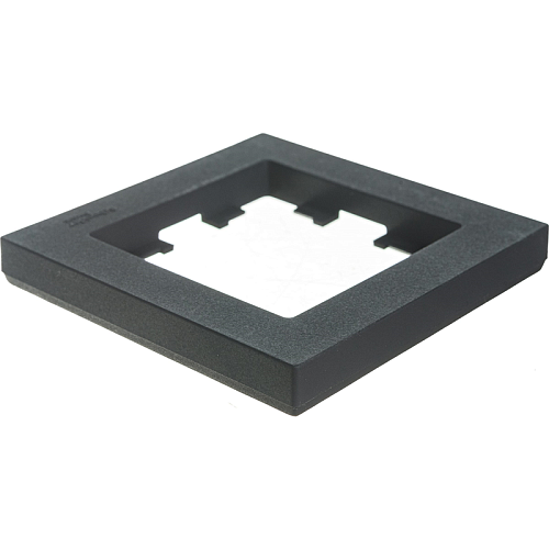 Рамка AtlasDesign 1 пост ATN001001 карбон