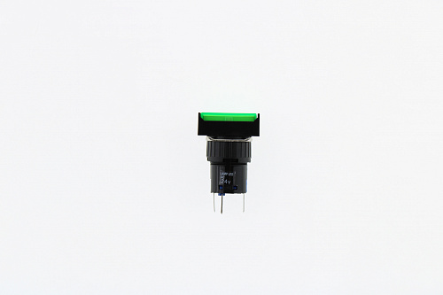 Кнопка управления ARG1-16AHP-M001-U-G24 (AR-SD16-11CFD) зел. ≅24В