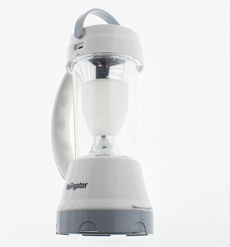 Светодиодный кемпинговый фонарь Navigator NPT-CA14-ACCU (1LEDх1Вт+16LED, 2 режима, 16/12ч, Li-Ion)