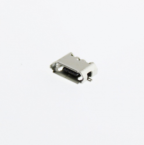 microUSB гнездо на плату универсальный 15, Разъём