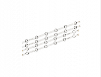 Подсветка для ТВ LG 49" (комплект 4шт) 2L1+2R1, LG 49UJ630V