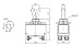 Тумблер KN3(B)-201(A) on-off 10A 4P