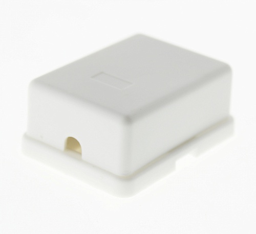 Розетка RJ-12 (6P4Cх2) телефонная о/у с 2 портами