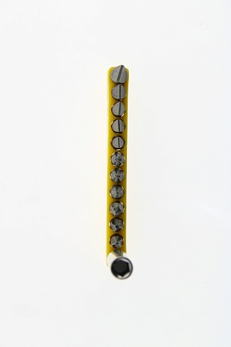 Набор бит Stayer с магнитным держателем,12 предметов