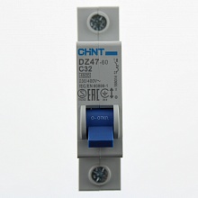 Выключатель автоматический DZ47-60 1P C32
