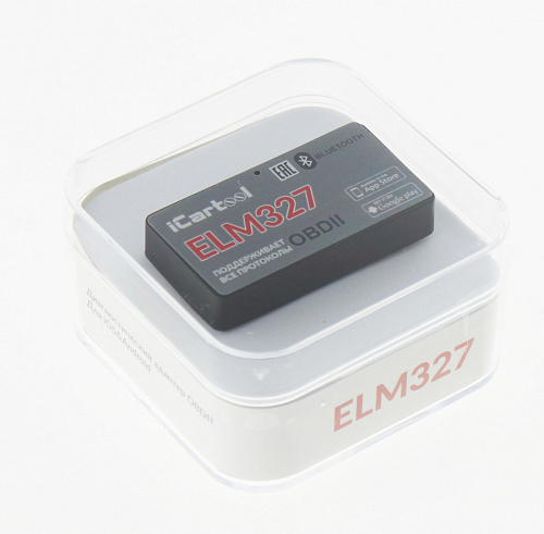 Адаптер диагностический iCartool IC-327BT, ELM327 BT OBD Android / IOS  