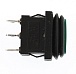 Переключатель клавишный SB008 IP65 on-off-on зеленый
