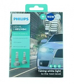 Светодиодная лампа HB3/HB4 Philips Ultinon Pro5000 LED-HL 5800K 13,2V 11005U50CWX2 2шт
