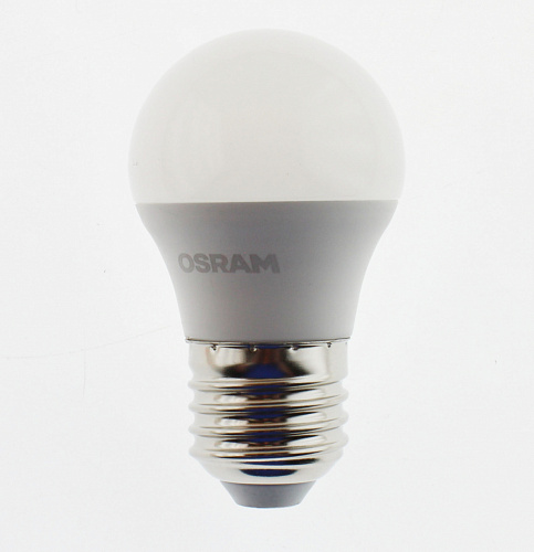 Лампа "шар" светодиодная OSRAM LED Star 7Вт, 600лм, 4000К, E27 (замена 60Вт) 1 Повреждение упаковки