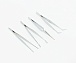 Пинцеты КУРС (набор 4шт)
