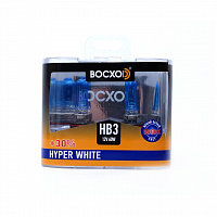 Галогенная лампа головного света HB3 BOCXOD Hyper White 5000K 12V 60W P20d 80903HW 2шт 1