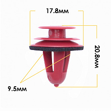 Клипса крепежная MASUMA KJ-508