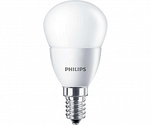 Лампа "шар" Philips Essential LED 6W 620lm E14 827 P45FR