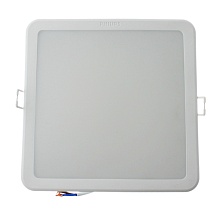 Светильник квадратный Philips 59467 MESON 150 17W WH SQ recessed (17Вт, 1300Лм, 6.5К) Без упак, потертости на корпусе