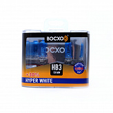 Галогенная лампа головного света HB3 BOCXOD Hyper White 5000K 12V 60W P20d 80903HW 2шт