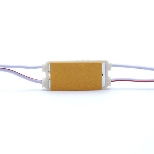 Модуль светодиодный ELP-1-2835-W 1SMD диодов 2835, с линзой, 170гр., 12В, IP65, белый