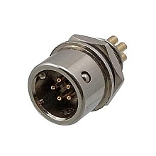 XS9-5(Zn) вилка на корпус, Разъем
