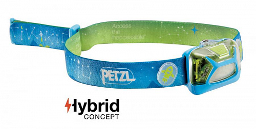 Светодиодный налобный фонарь PETZL TIKKID E091BA00. синий