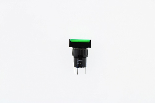 Кнопка управления ARG1-16AHP-M001-U-G24 (AR-SD16-11CFD) зел. ≅24В