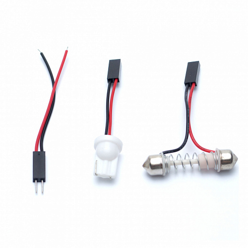 Разъем W5W(T10)/festoon(C5W) с проводом