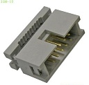 IDM-10 вилка на кабель, Разъём