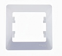 Рамка 1 пост Schneider Electric Glossa белый