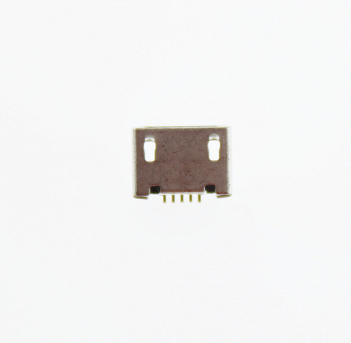microUSB гнездо на плату универсальный 10, Разъём