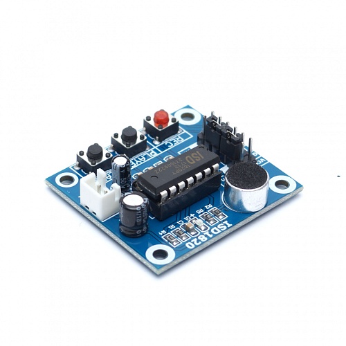Модуль записи и воспроизведения звука ISD1820 с динамиком для Arduino