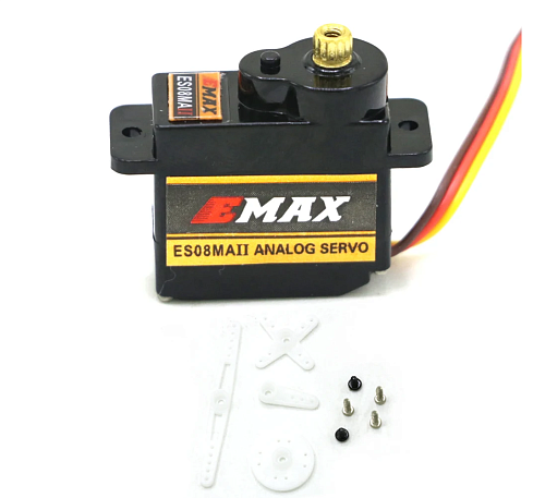 Сервопривод Emax ES08MA II (редуктор металл) для Arduino