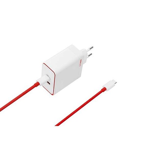Зарядное устройство OnePlus быстрая зарядка (100W, USB-C PD + кабель Type-C), белый