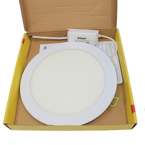 Светильник Navigator NLP-R1-18W-R220-840-WH-LED (4000К 220х24мм) IP20 1