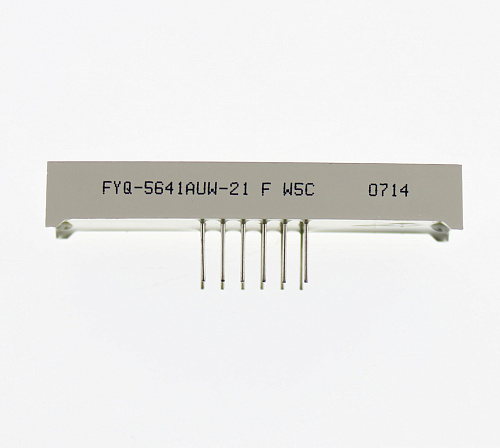 Светодиодный индикатор LED W 4DIG CA FYQ-5641AUW-21