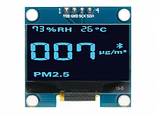 Дисплей OLED 1,3" 128x64 I2C SH1106  (4 контакта) синий, для Arduino 