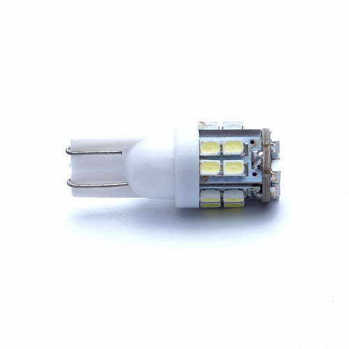 Светодиодная лампа T10 (W5W) 12V 1206 24 SMD LED White 