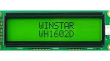 ЖК индикатор WH1602D-YYH-CTK