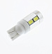 Светодиодная лампа T10 (W5W) 12V 5630 10 SMD White Lumen