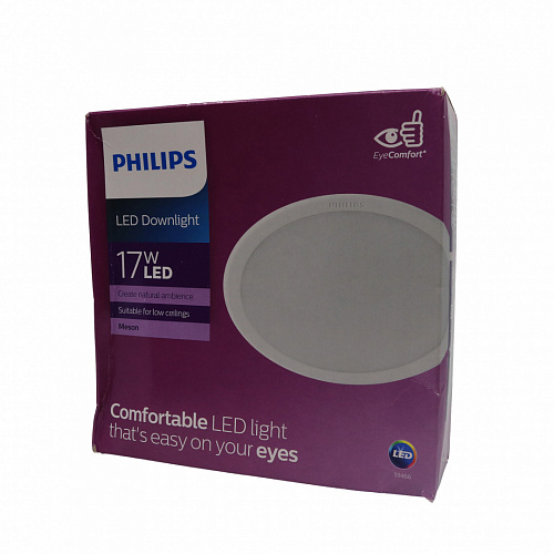 Светильник Philips 59466 MESON 150 17W WH recessed LED (17Вт, 1300Лм, 6.5К) Повреждение упаковки