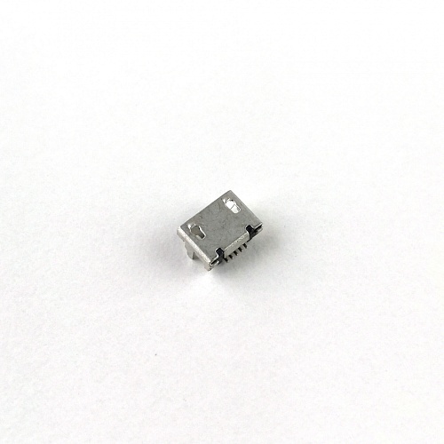 microUSB 5BF 17 гнездо в плату, Разъём