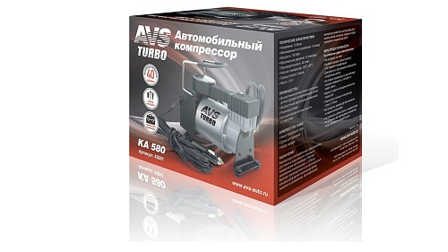 Компрессор AVS KA 580 40 л/мин, в сумке