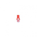 Светодиодная лампа T5 (W1.2W) 12V 1 LED Red 