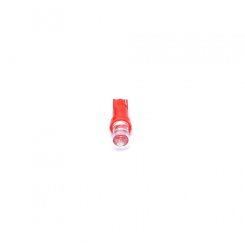 Светодиодная лампа T5 (W1.2W) 12V 1 LED Red 