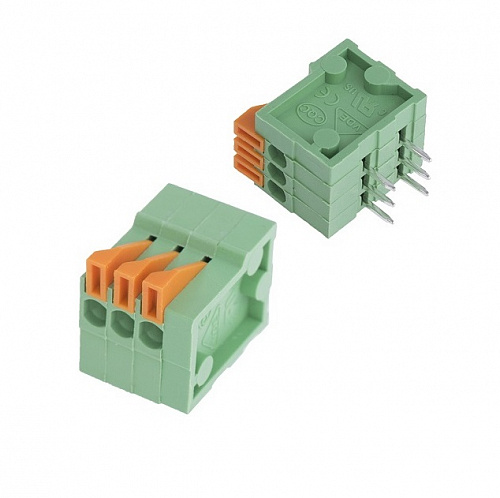 DG141R-2.54-03P-14-00A(H), Клеммник самозажимный