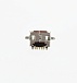 microUSB гнездо на плату универсальный 14, Разъём